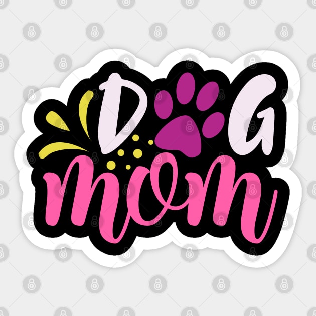 Dog Mom Sticker by labatchino